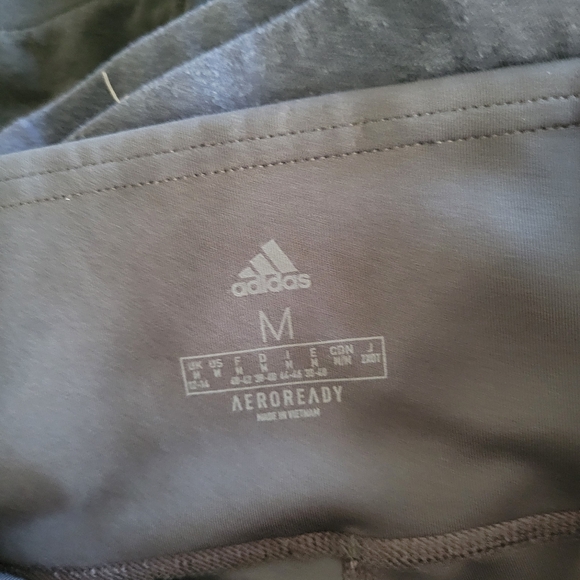 Adidas Aeroready Black Athletic Leggings - Picture 7 of 7